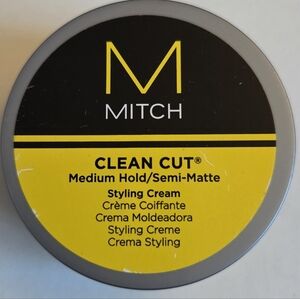 Mitch Clean Cut Styling Cream - Medium Hold/Semi-Matte - 3oz